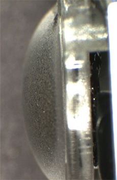 Composite molded lens