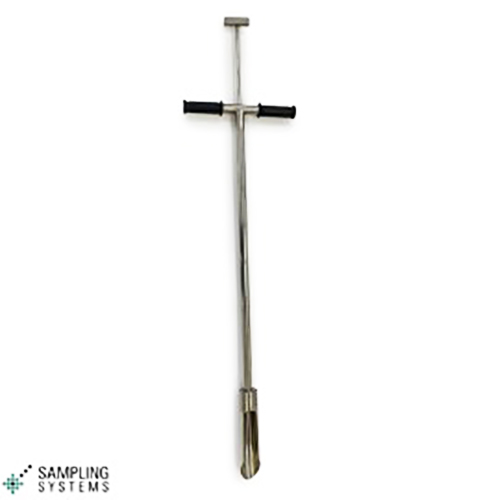 土壌用スコップサンプラー（足置き付き）