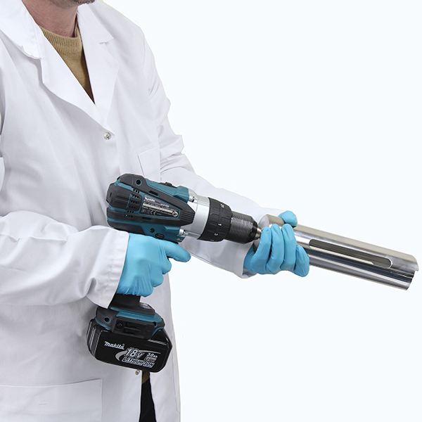 電動ドリル用アイスサンプラー