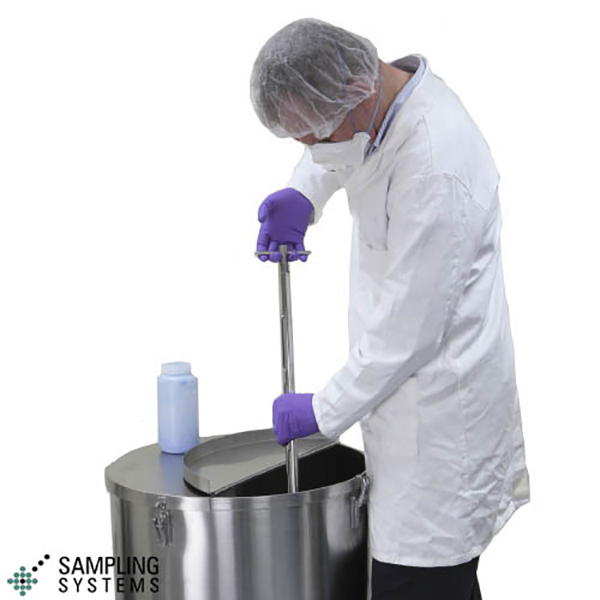 ステンレス 粉末用ポケット型サンプラー