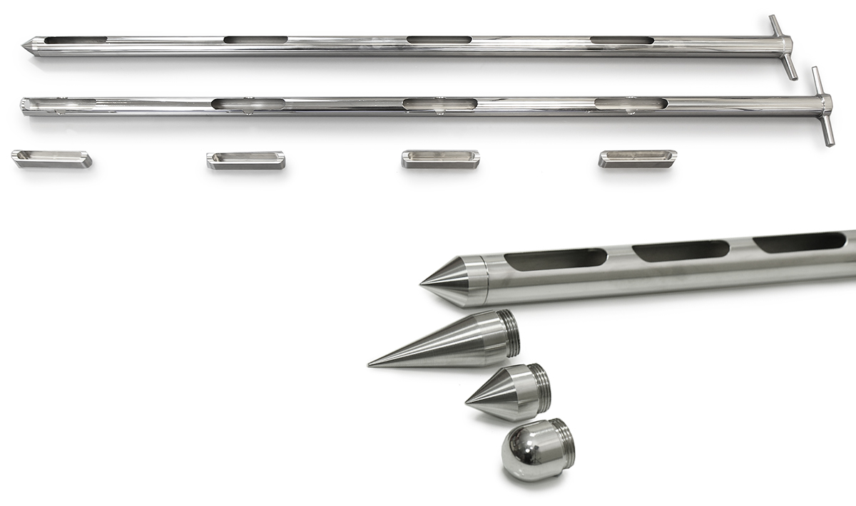 粉末用入れ駒型サンプラー