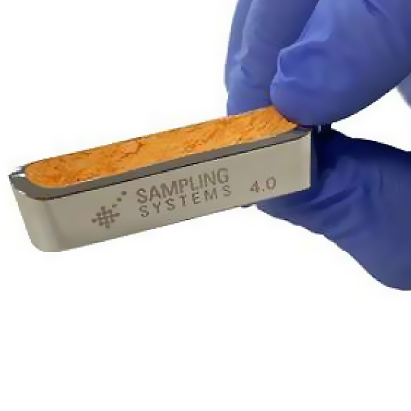 粉末用入れ駒型サンプラー