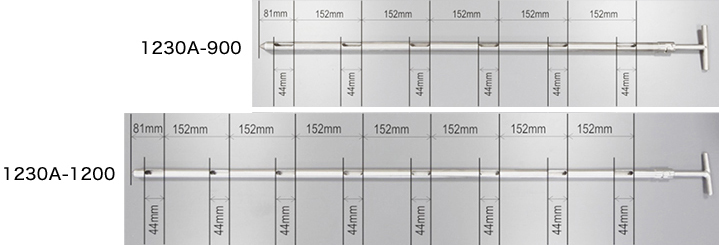 粉末用入れ駒型サンプラー