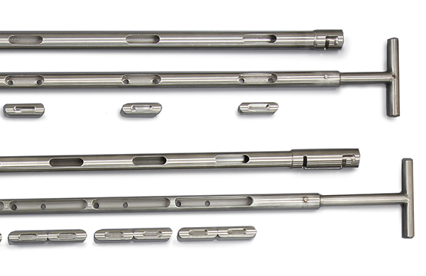 粉末用入れ駒型サンプラー