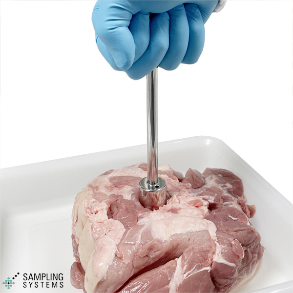 ステンレス ミート・チーズ用サンプラー