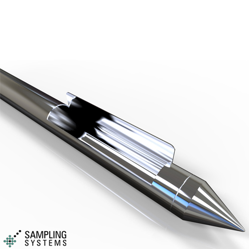 ステンレス 粘性粉末用サンプラー