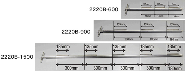 粘性粉末用ポケットサンプラー