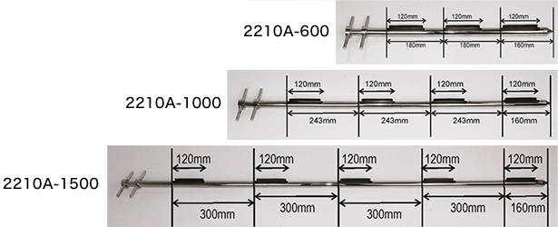 粘性粉末用スロットサンプラー
