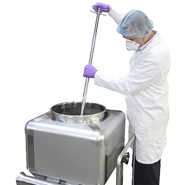 ステンレス 粘性粉末用スロットサンプラー