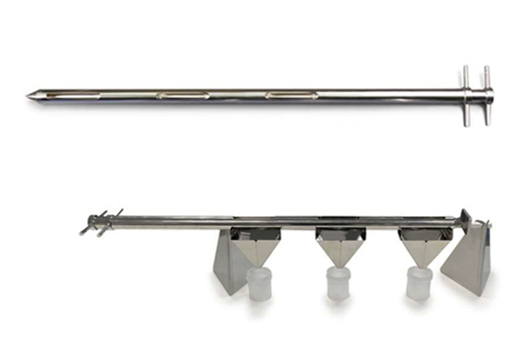 ステンレス 粉末用サンプラー(複数箇所採取)