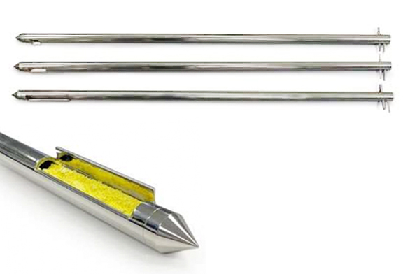 ステンレス スクレーパー付きサンプラー